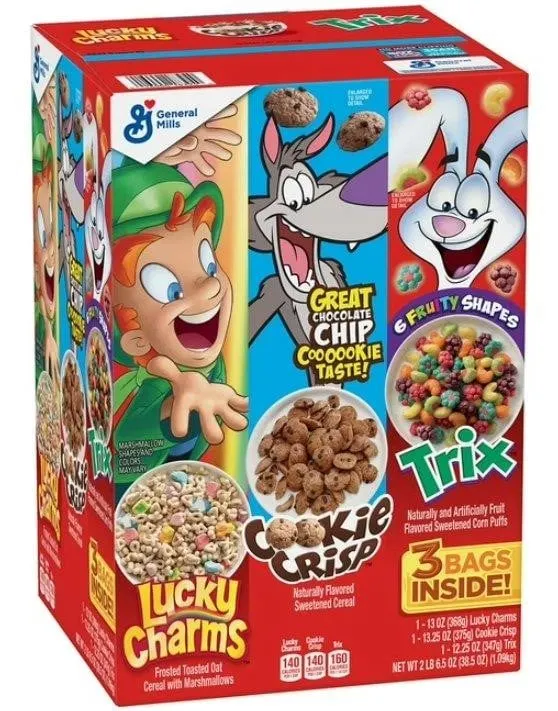 General Mills Cereal Variety Pack 38.5 Ounce