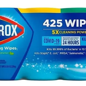 Clorox Disinfecting Wipes 85ct 5pk