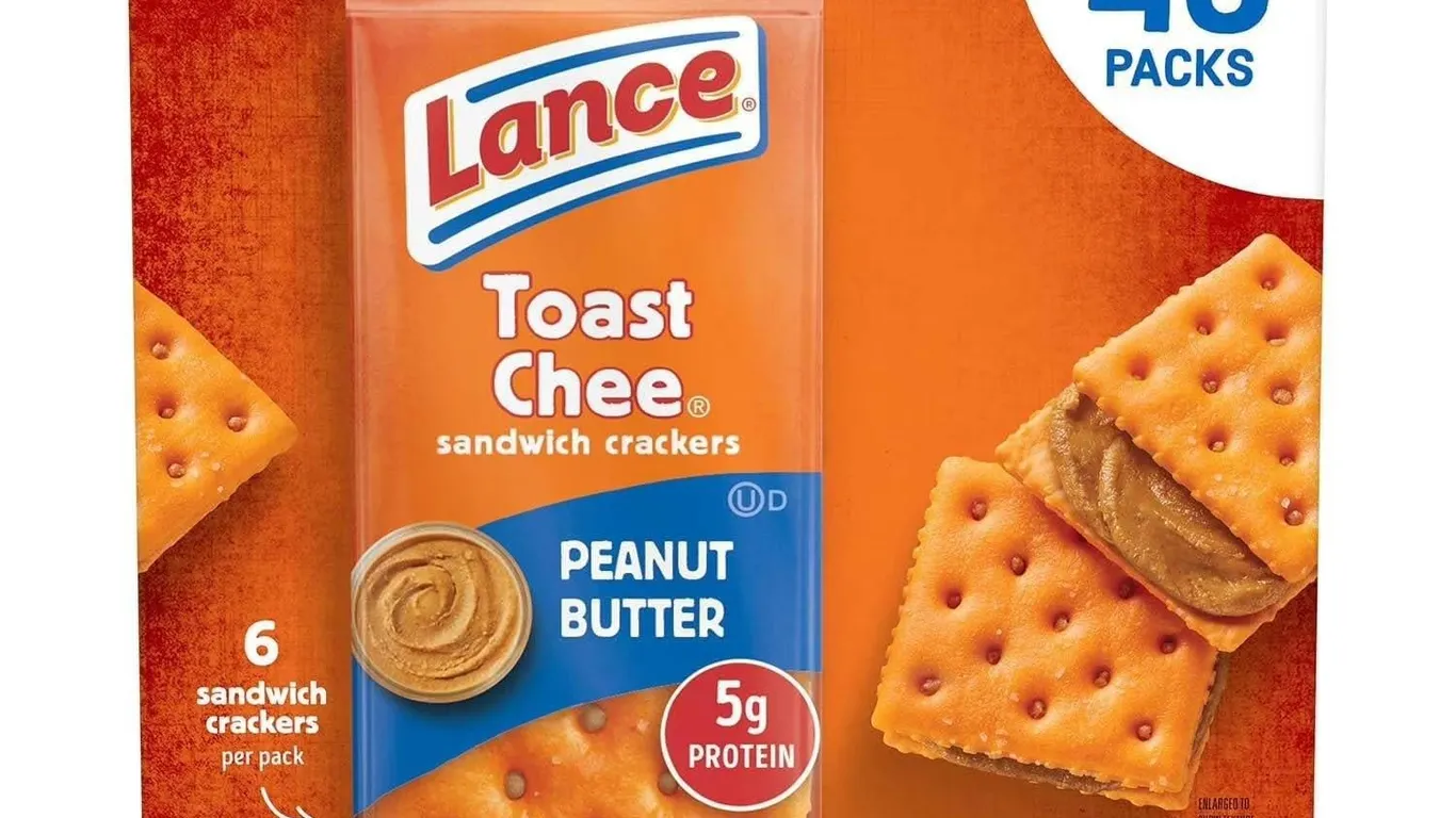 Lance Toast Chee Peanut Butter Crackers 40pk