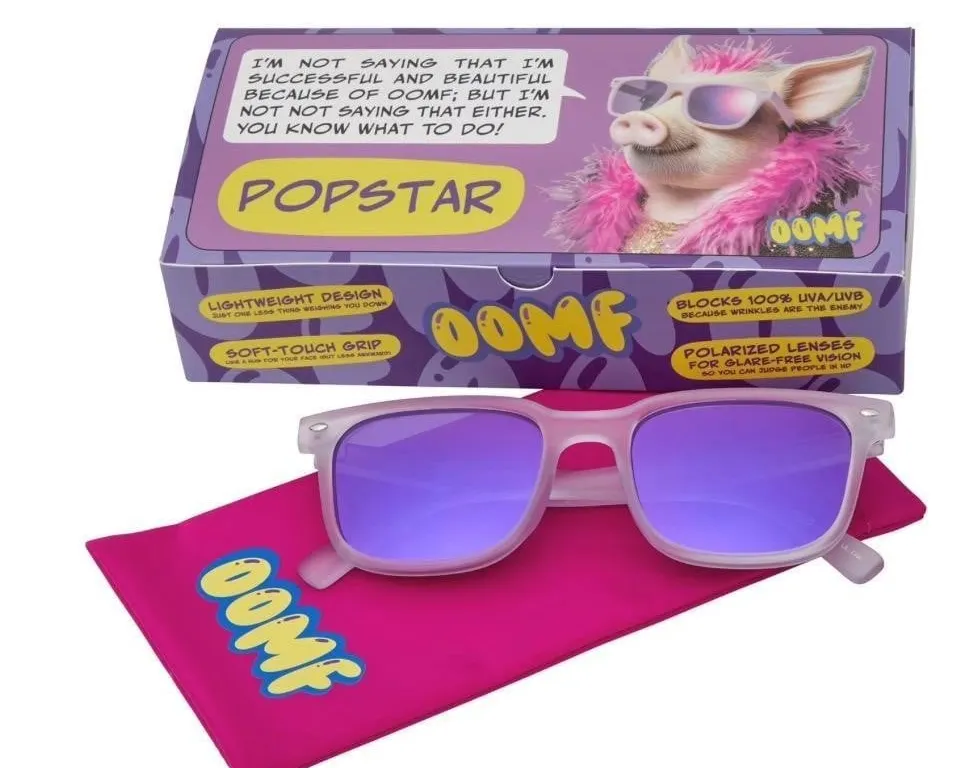 OOMF Popstar Sunglasses Purple