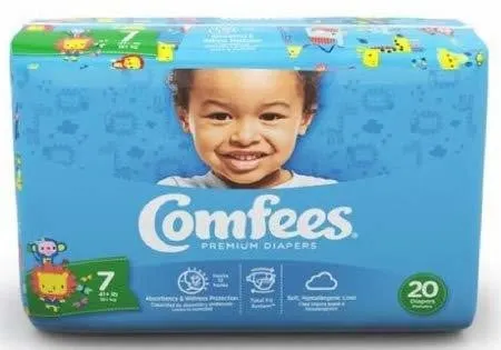 Attnds Baby Diapers Size 7 20ct