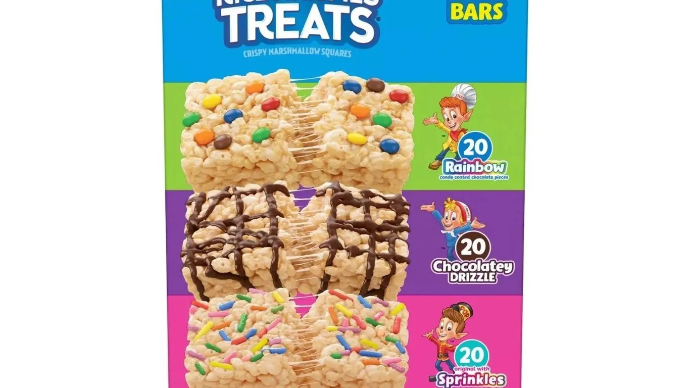 Kelloggs Rice Krispies Treats 60ct Squares