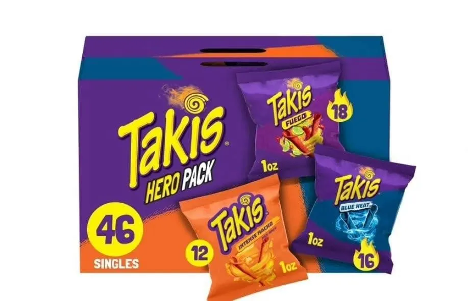 Takis Hero Variety Tortilla Chips 46pk