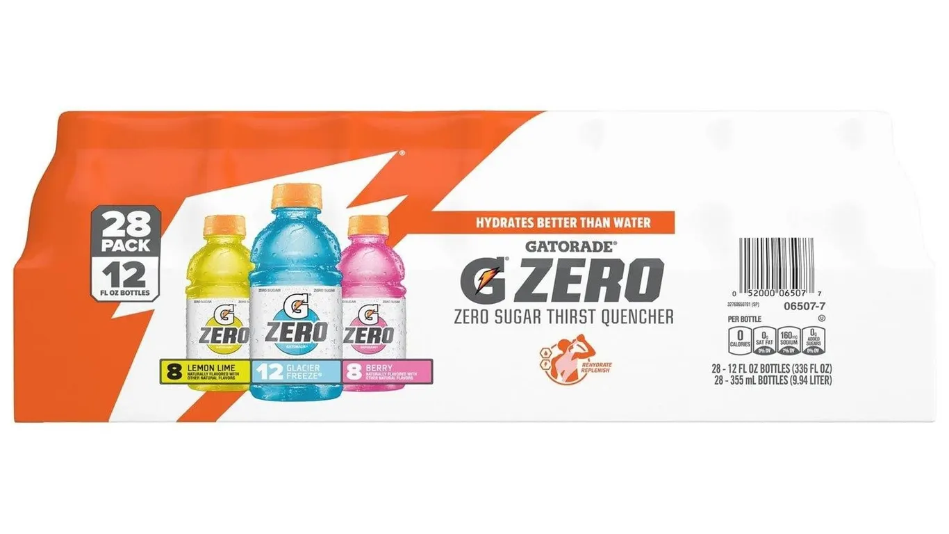 Gatorade Zero Sugar Variety Pack 12oz 28ct