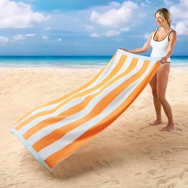 Sand-Friendly Beach Towels 40 x 72 2pk