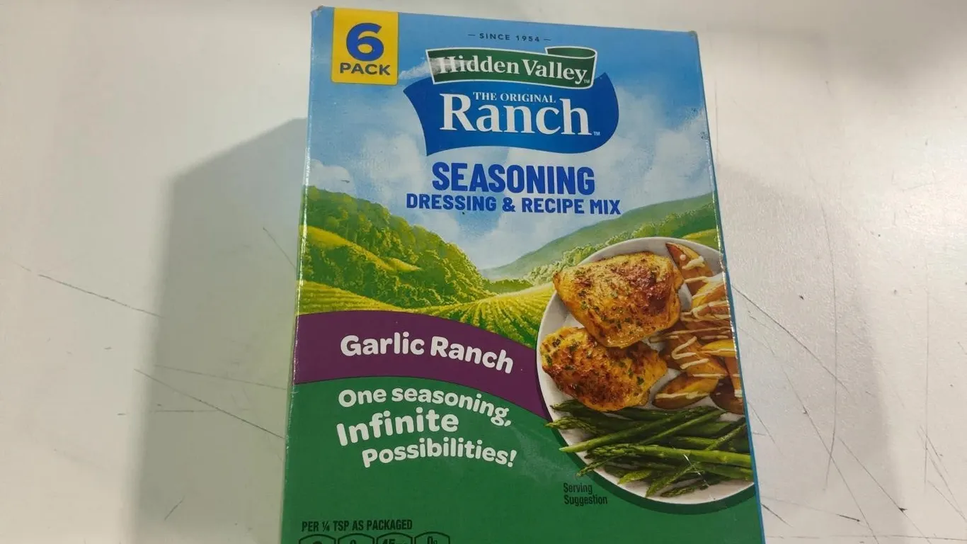Hidden Valley Garlic Ranch Seasoning Mix 6pk