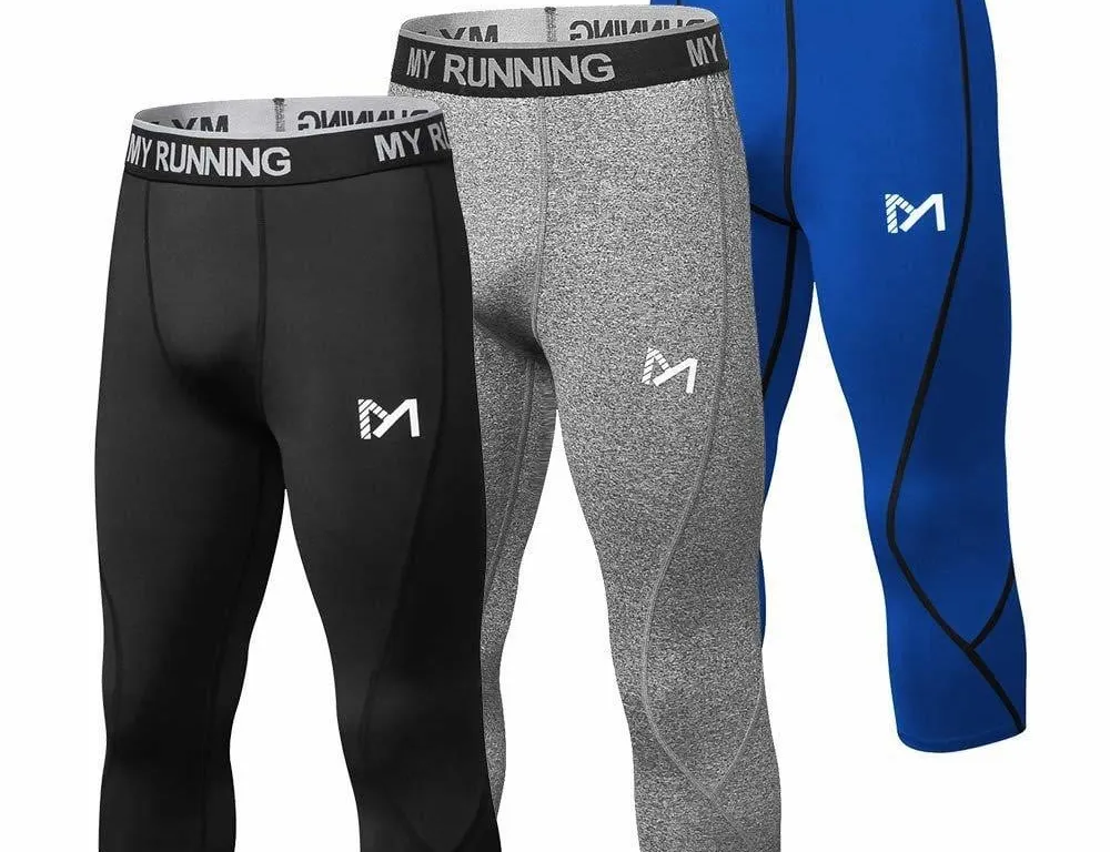 Meetyoo 34 Compression Pants Small 3pk
