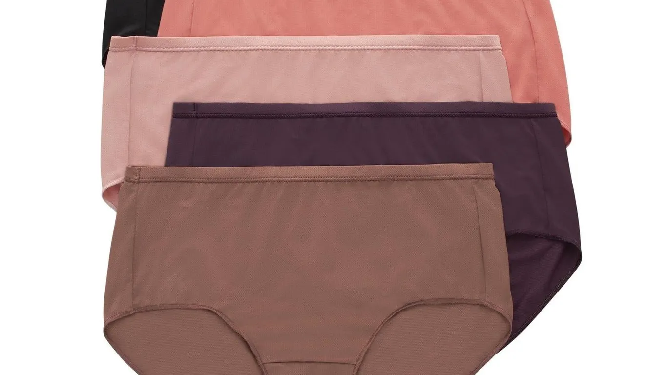 Hanes Mesh Briefs Size 14 5-Pack