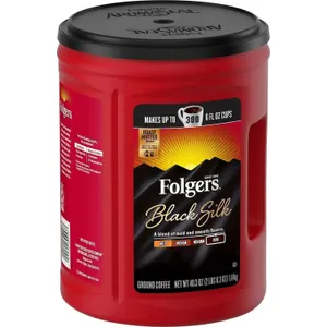 Folgers Black Silk Ground Coffee 40.3 oz