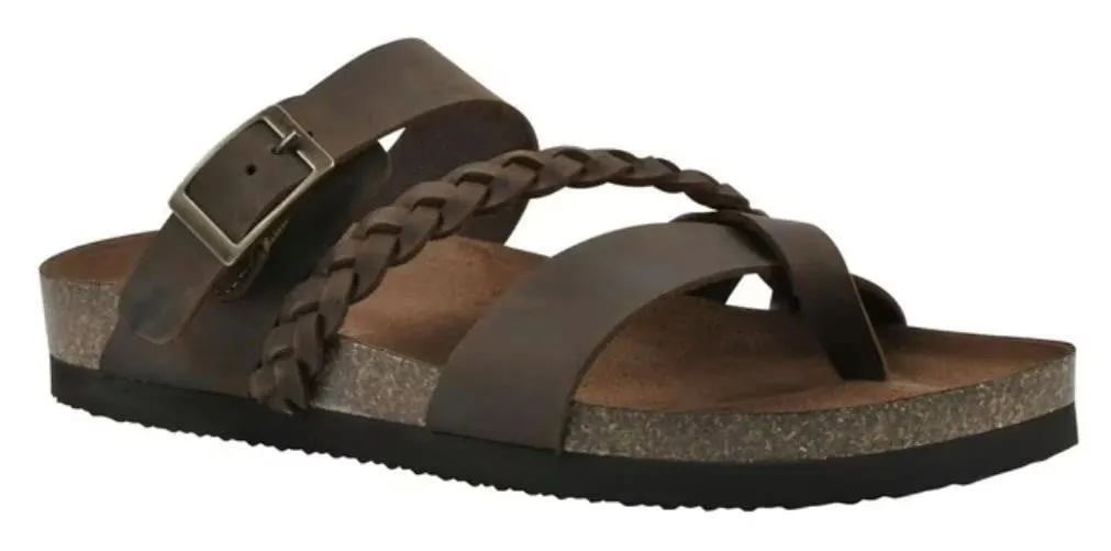 Mountain Sole 990458315 Leather Sandals Size 10