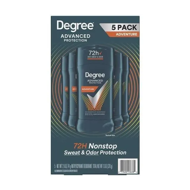 Degree Advanced Protection Antiperspirant 5pk...