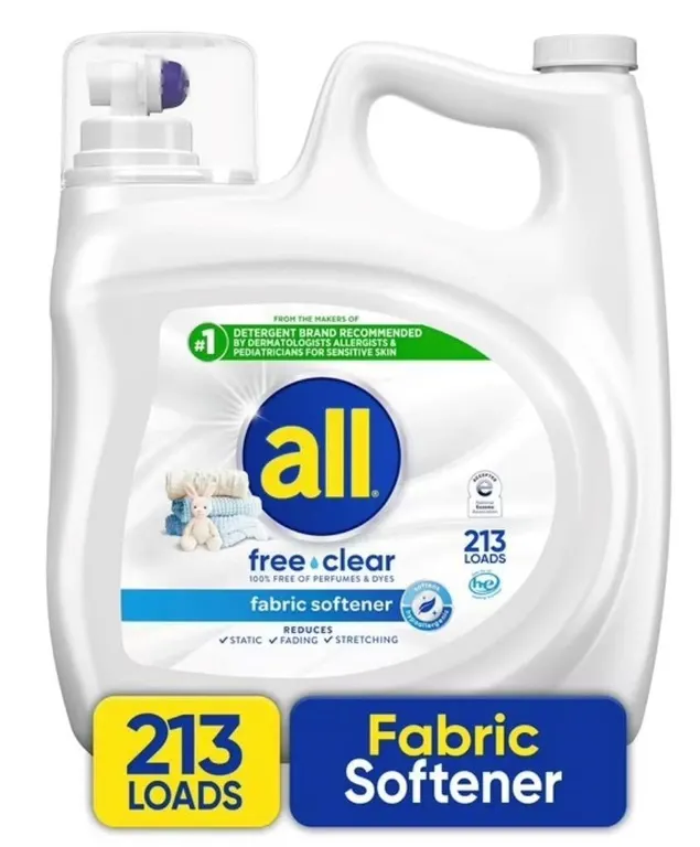 All Free Clear Fabric Softener 143 fl oz 213 Loads