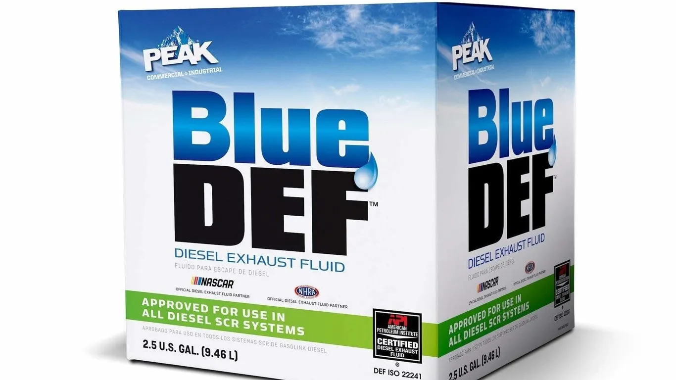 Peak BlueDEF Diesel Exhaust Fluid 2.5 Gallon Jug
