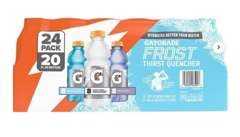 Gatorade Frost Thirst Quencher 20oz 24pk
