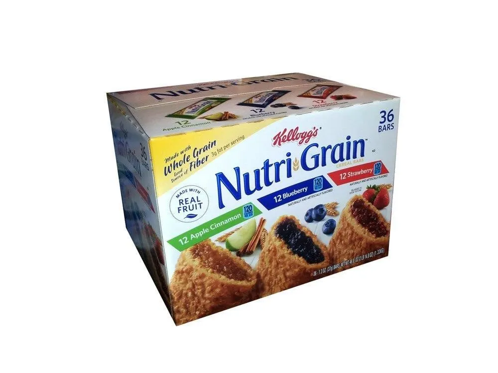 Kelloggs Nutri-Grain Cereal Bars 36ct