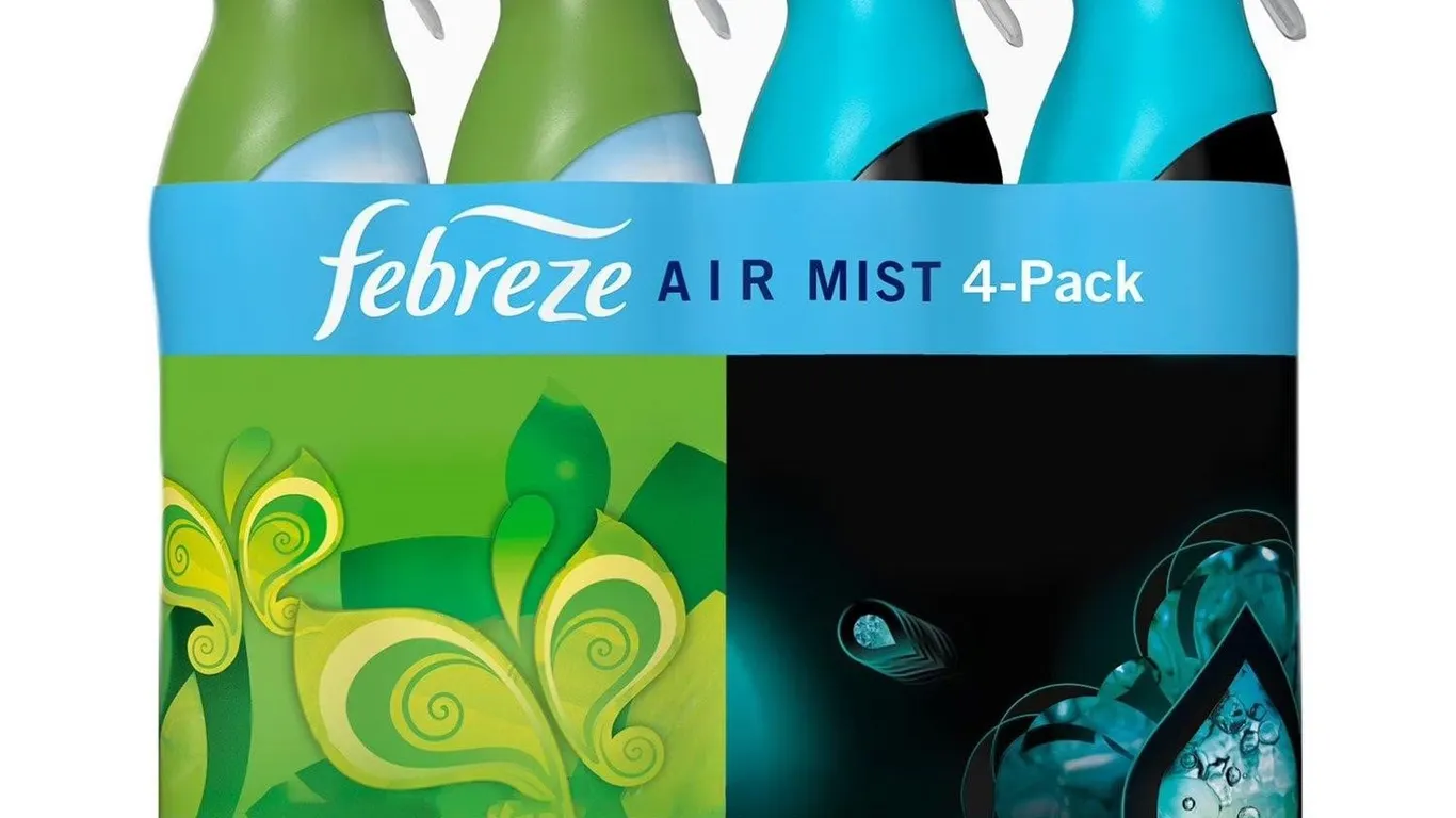 Febreze Air Mist Gain Unstopables 32.4oz 4pk