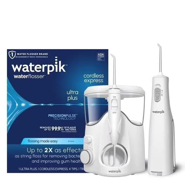 Waterpik Ultra Plus Cordless Express Flosser Set