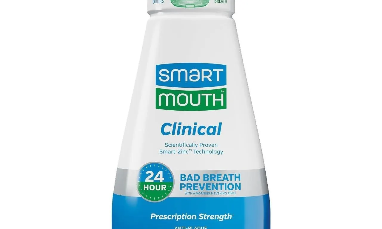 SmartMouth Clinical Zinc Mouthwash 32 fl oz
