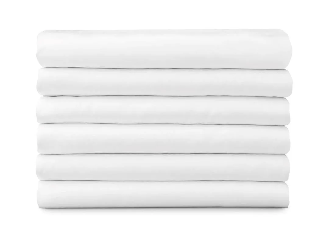 Welspun Hospitality Queen Fitted Sheet 6pk White