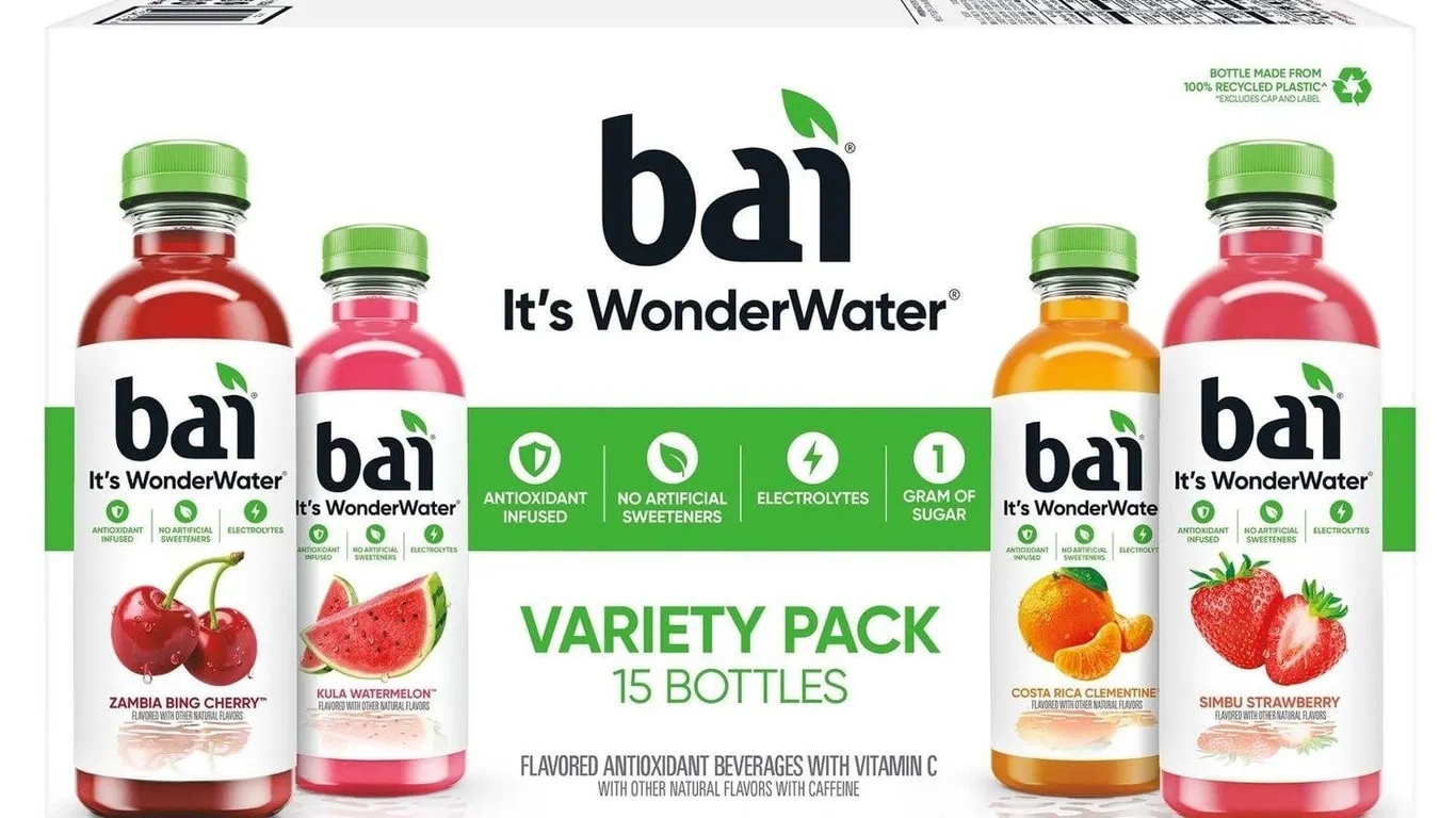 Bai WonderWater Flavored Water 18 Fl Oz 15pk