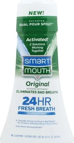 SmartMouth Original Mouthwash 15.5 Fl Oz