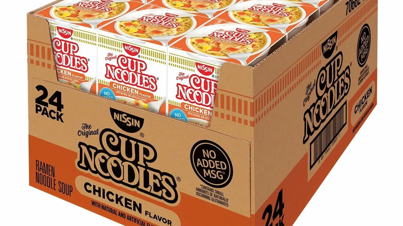 Nissin Top Ramen Chicken Flavor Noodles 3oz 24pk