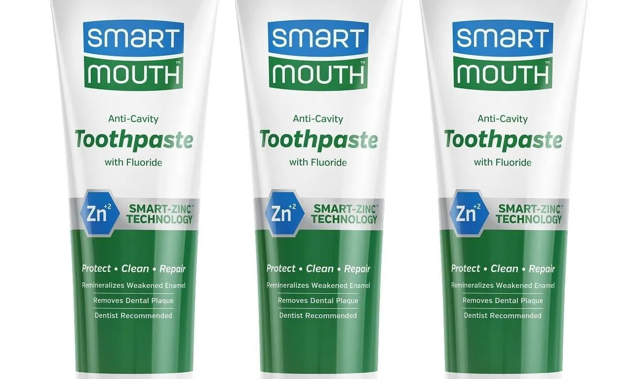 SmartMouth Sensitive Whitening Toothpaste 6oz 3pk