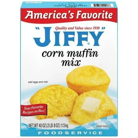 Jiffy Corn Muffin Mix 40 Oz.