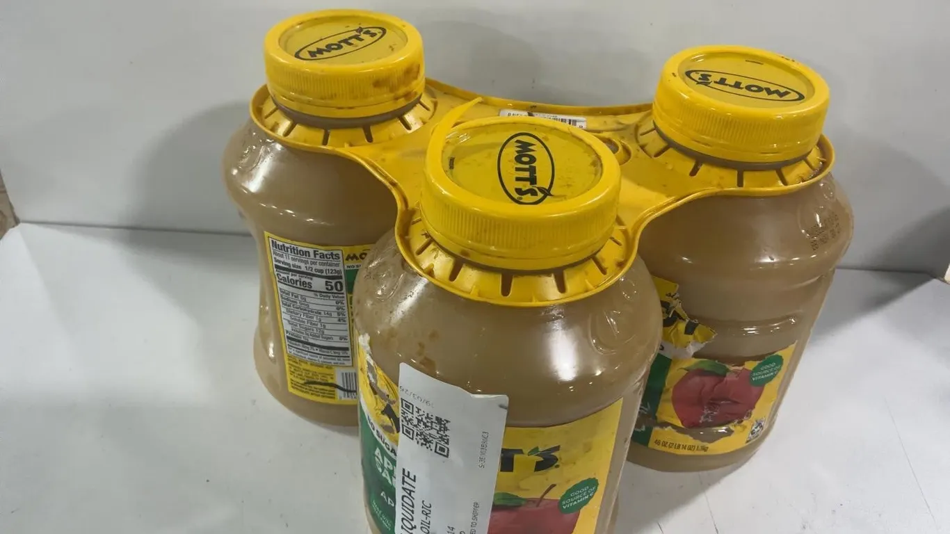 Motts No Sugar Added Applesauce 3pk