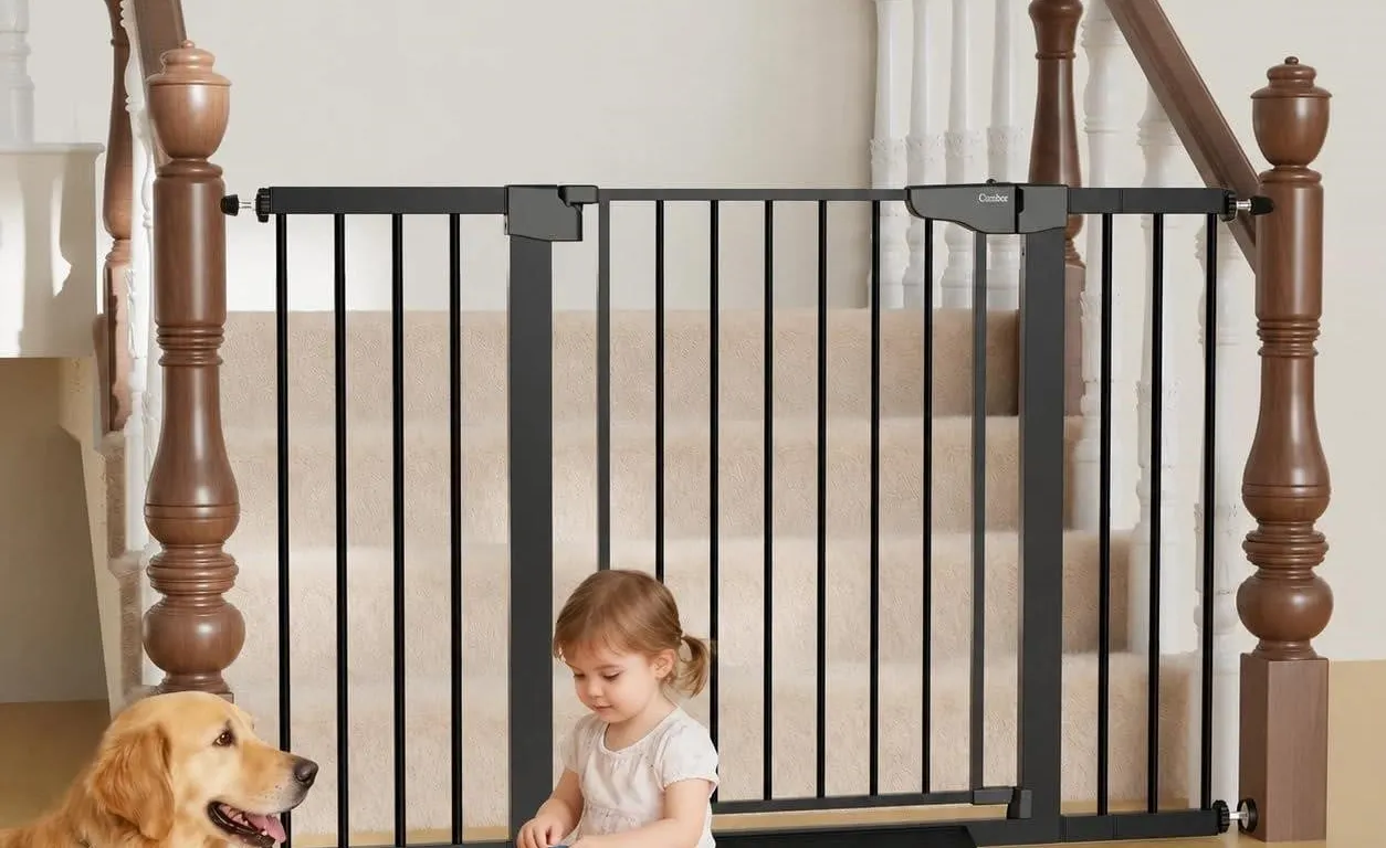 Cumbor Extra Wide Baby Gate 29.7-51.5 in