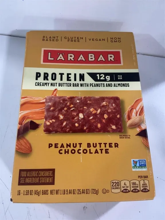 Larabar Protein Peanut Butter Chocolate 16ct
