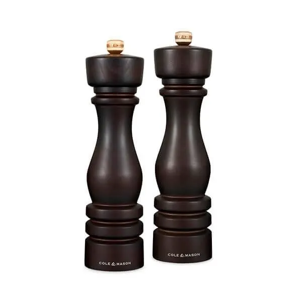 Cole Mason London Salt Pepper Mill Set 22cm