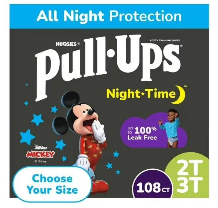 Pull-Ups Nighttime Potty Training Pants 2T-3T Boys