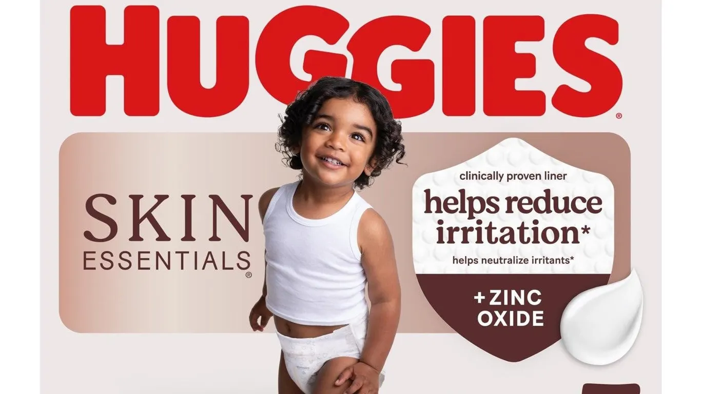 Huggies Skin Essentials Diapers Size 5 17ct