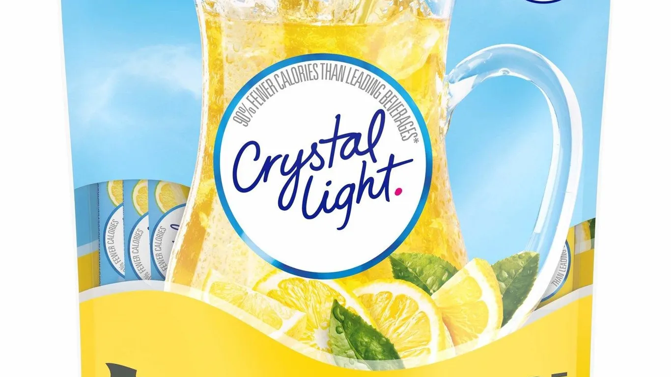 Crystal Light Sugar-Free Lemonade Drink Mix 16ct