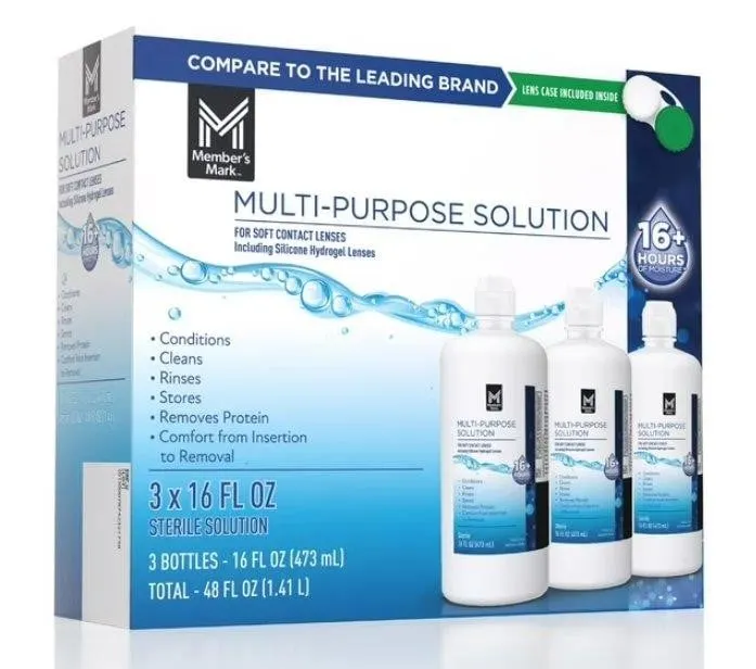 Multi-Purpose Contact Lens Solution 16oz 3pk
