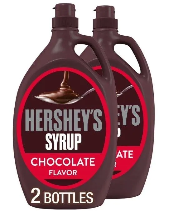 Hersheys Chocolate Syrup 48 oz 2pk