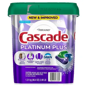 Cascade Platinum Plus Dishwasher Detergent 106ct