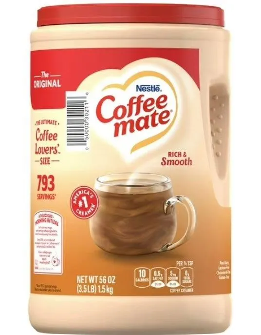 Nestle Coffee Mate Original Powdered Creamer 56oz