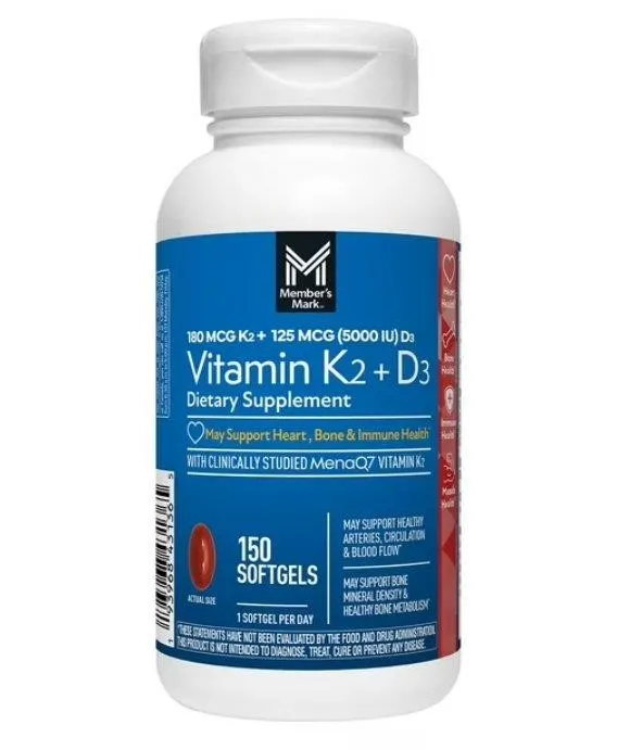 Vitamin K2 D3 Softgels 150ct