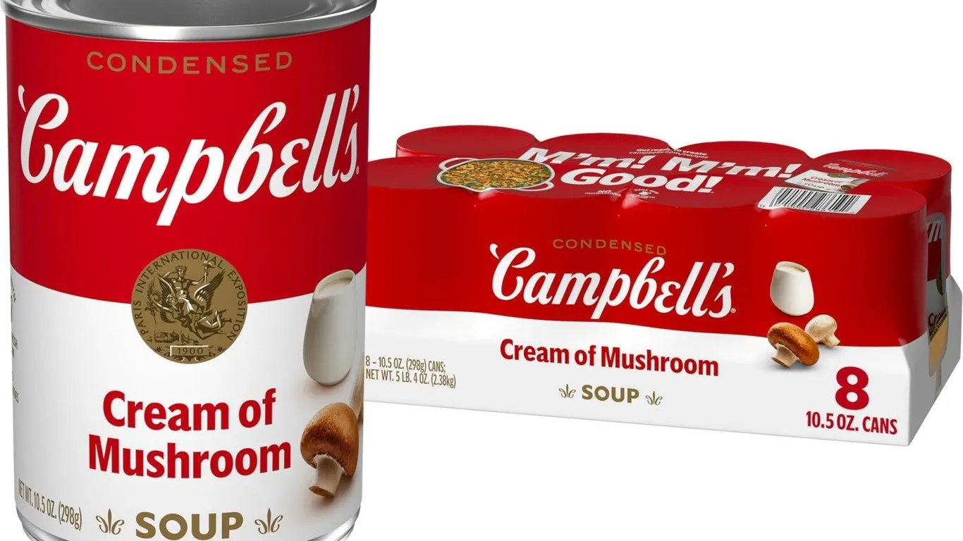 Campbells Cream of Mushroom Soup 10.5oz 8pk