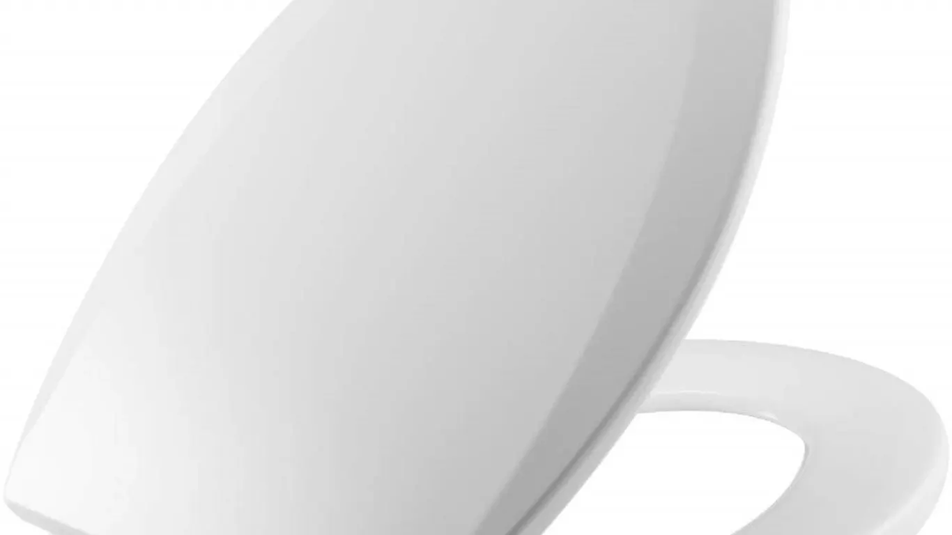 Bemis 1500EC Elongated Toilet Seat Cotton White