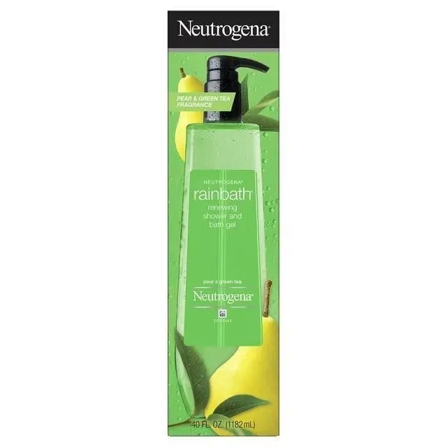 Neutrogena Rainbath Pear Green Tea Gel 40 fl oz