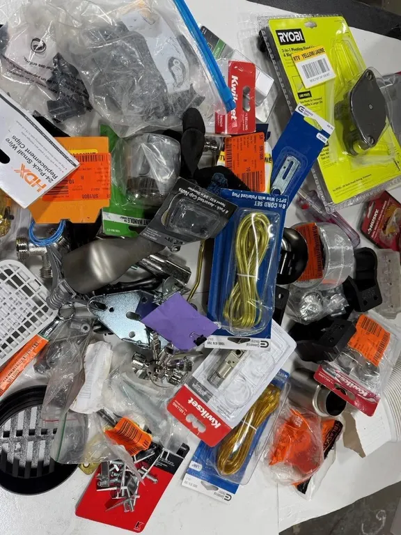 Mixed Lot Of Ryobi Kwikset HDX Husky Hardware