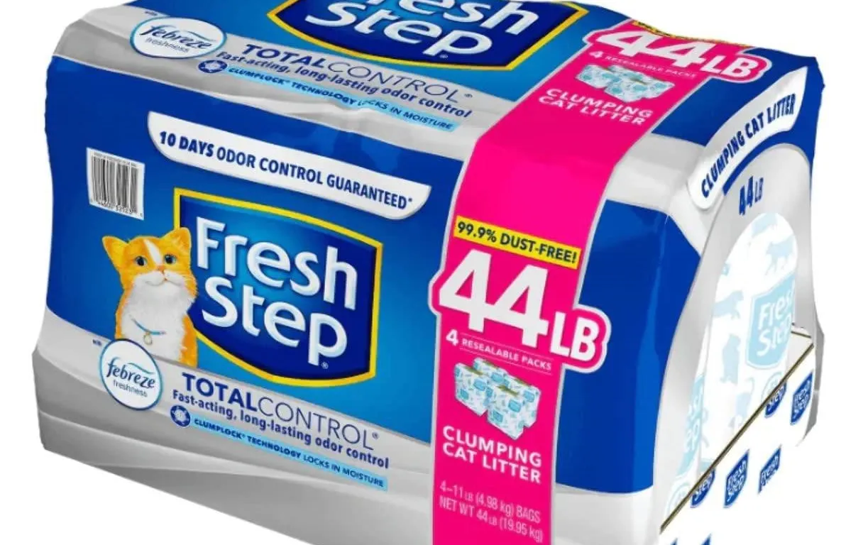 Fresh Step Scented Clumping Cat Litter 44lb