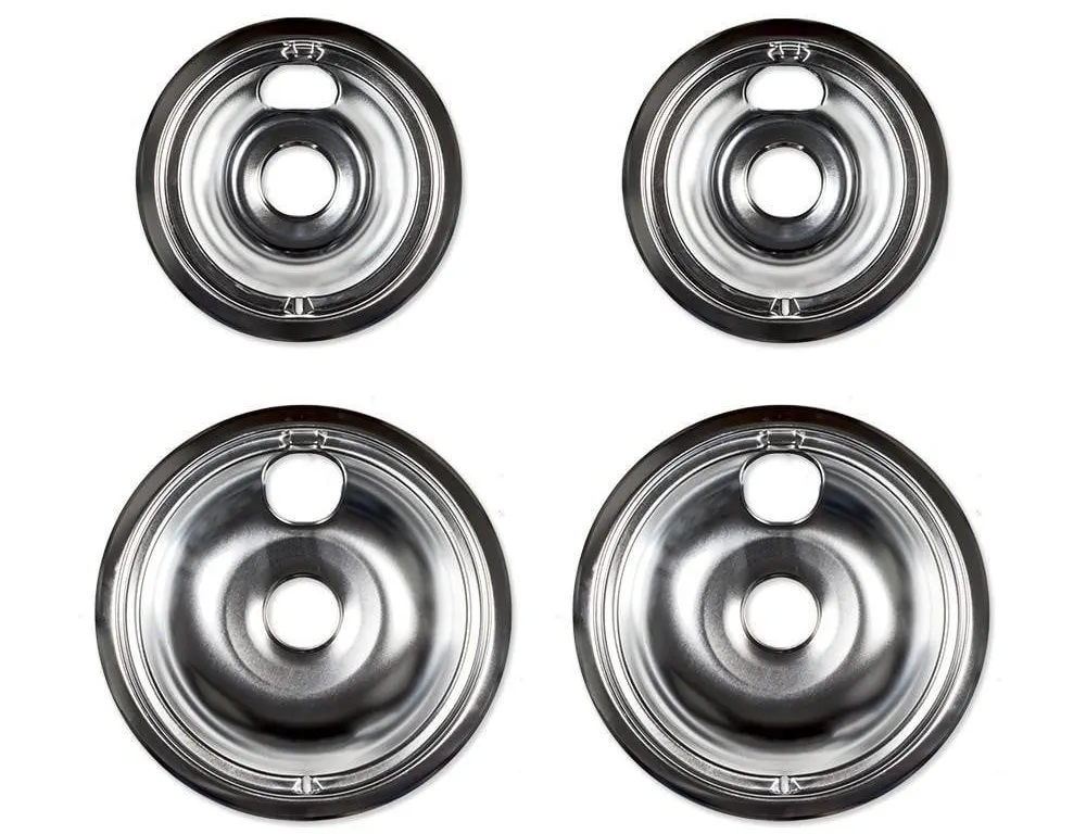 Everbilt Chrome Drip Bowls For GE Ranges 4pk
