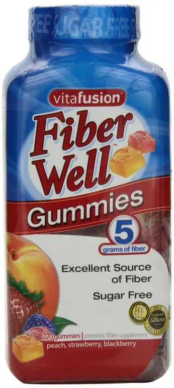 Vitafusion Fiber Well Sugar Free Gummies 220ct