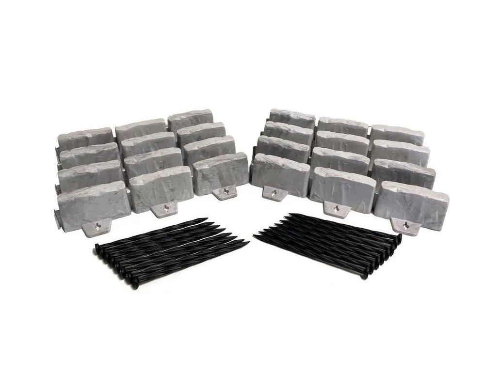 Vigoro 3602G-10C-6 Faux Stone Landscape Edging...