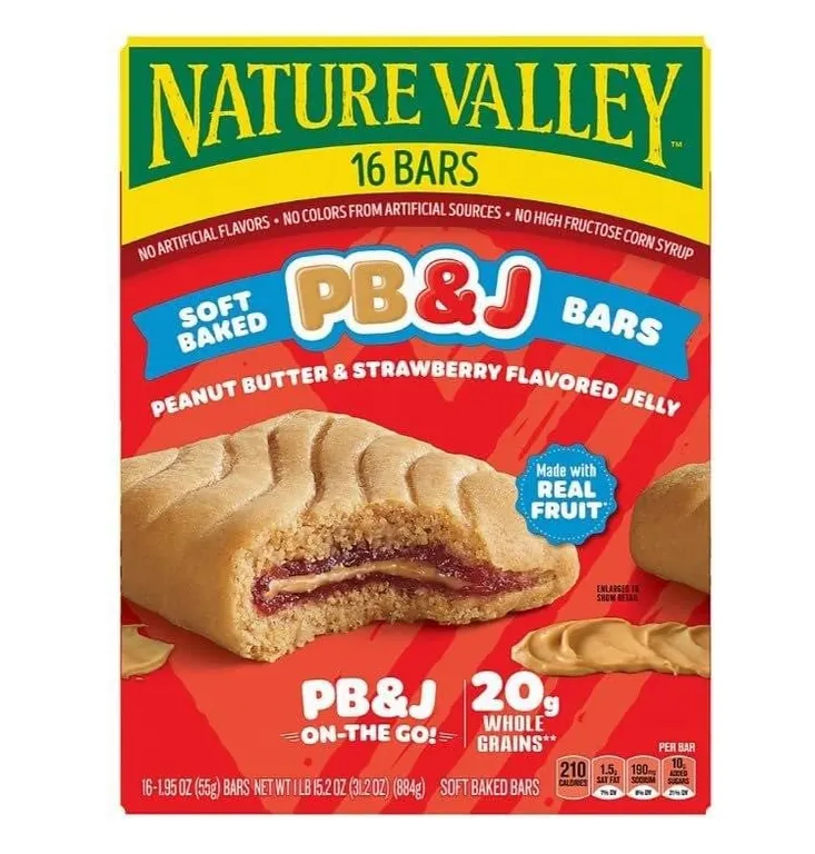 Nature Valley Peanut Butter Strawberry Bars 16ct