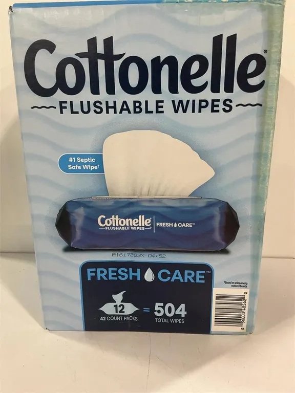 Cottonelle Flushable Cleansing Cloths 504ct